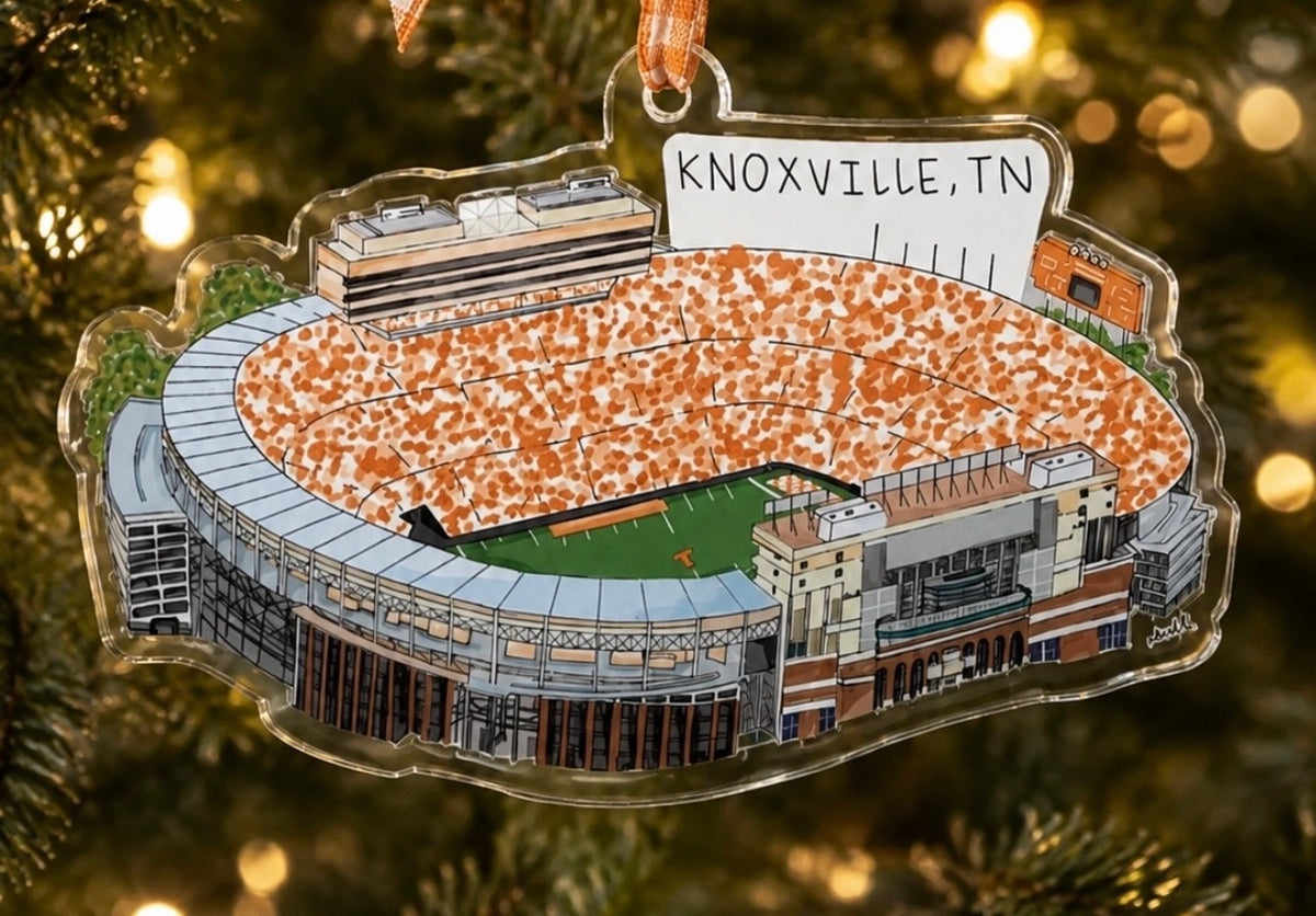 University of Tennessee Stadium Acrylic Ornament