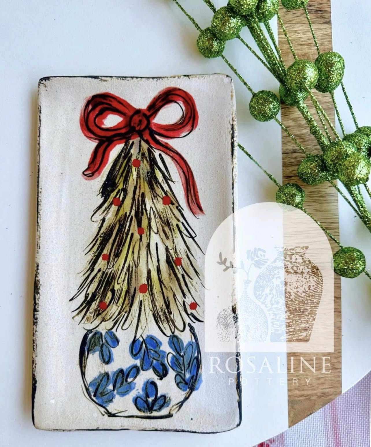 Rosaline Pottery Little Tree Tray
