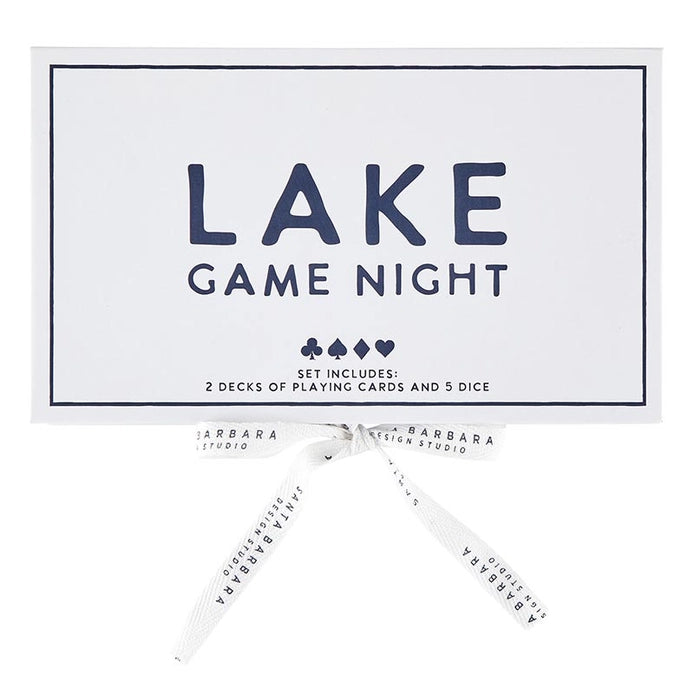 Lake Game Night: Face To Face Cards + Dice Book Box