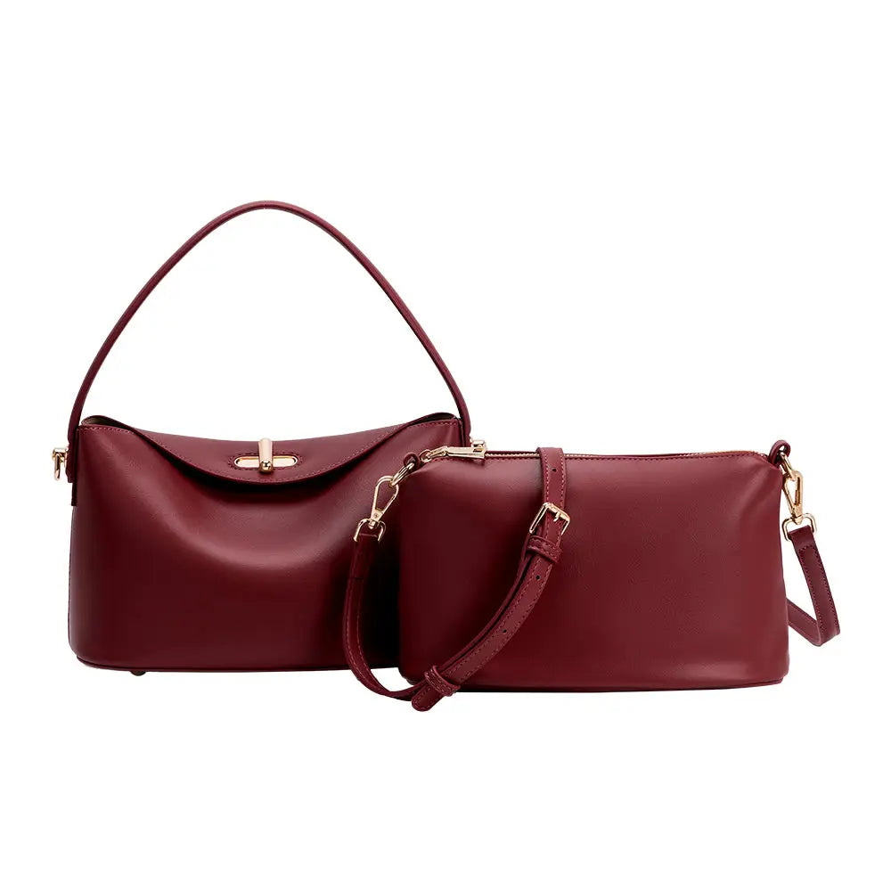 Lana Burgundy Crossbody