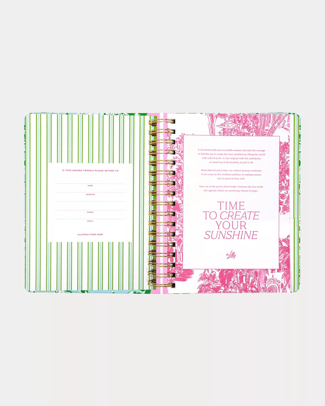 Lilly Pulitzer 2026-2027 17 Month Large Agenda
