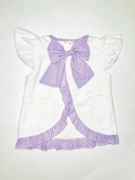 Lavender Ruffle Cover Up