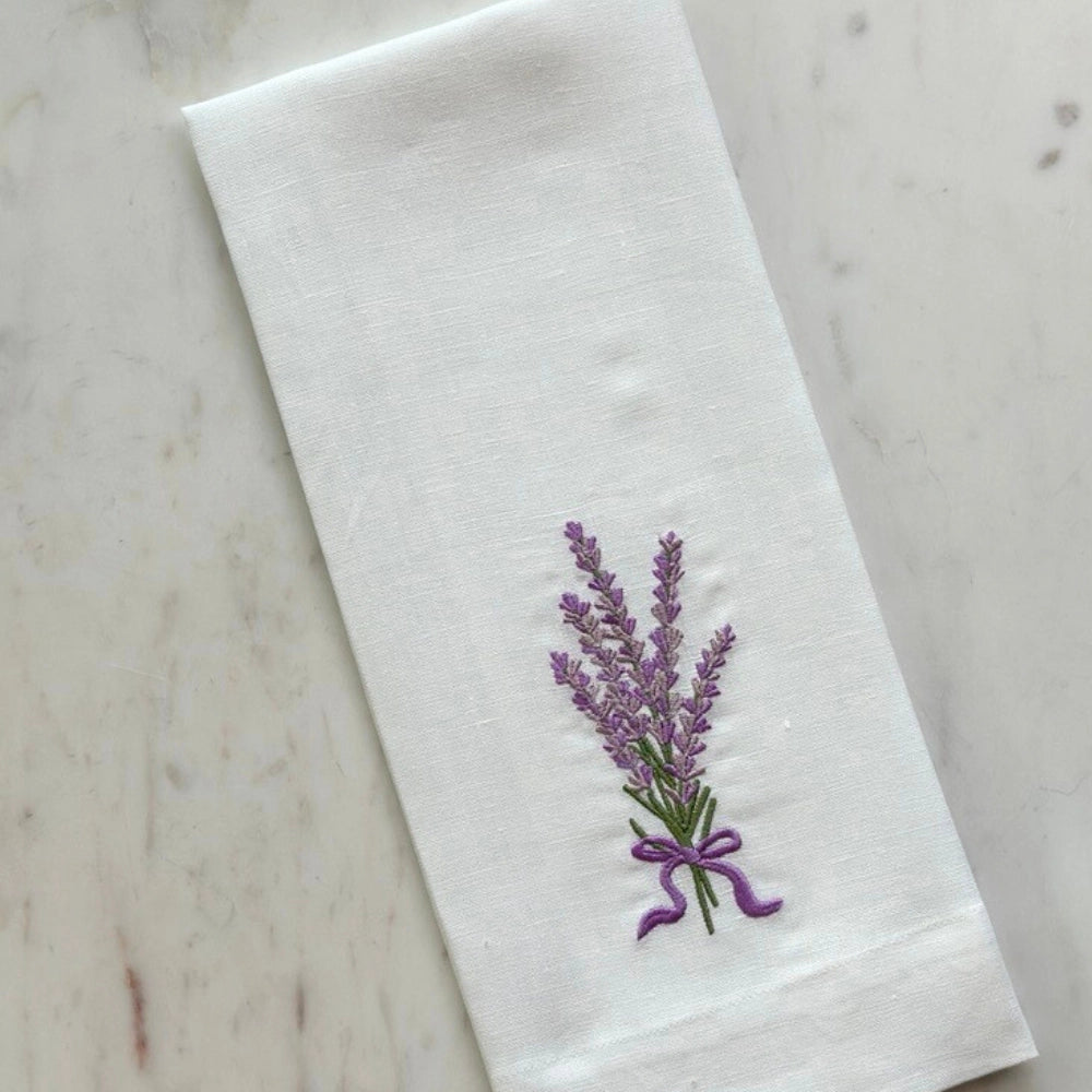 Lavender Bouquet Towel
