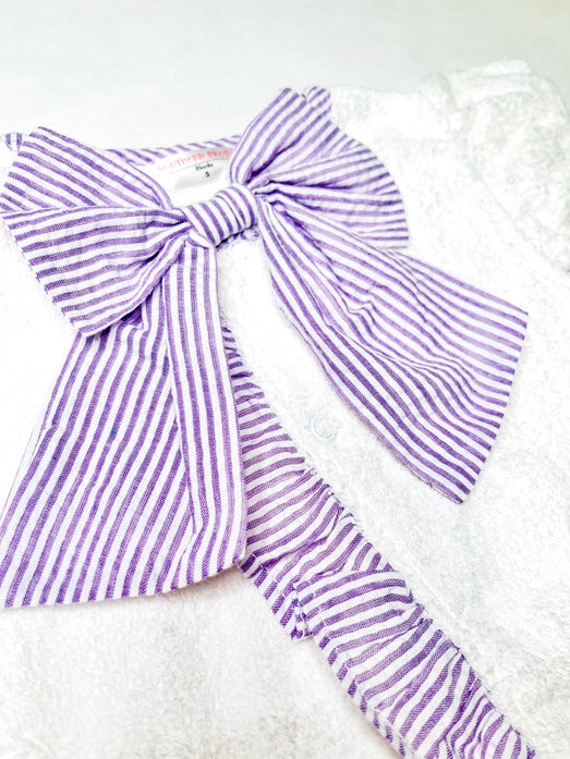 Lavender Ruffle Cover Up