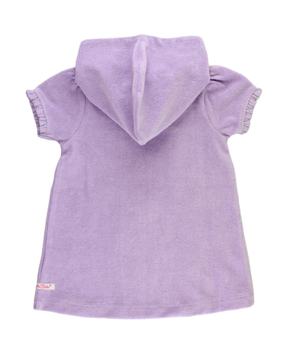 Lavender Terry Full-Zip Cover Up