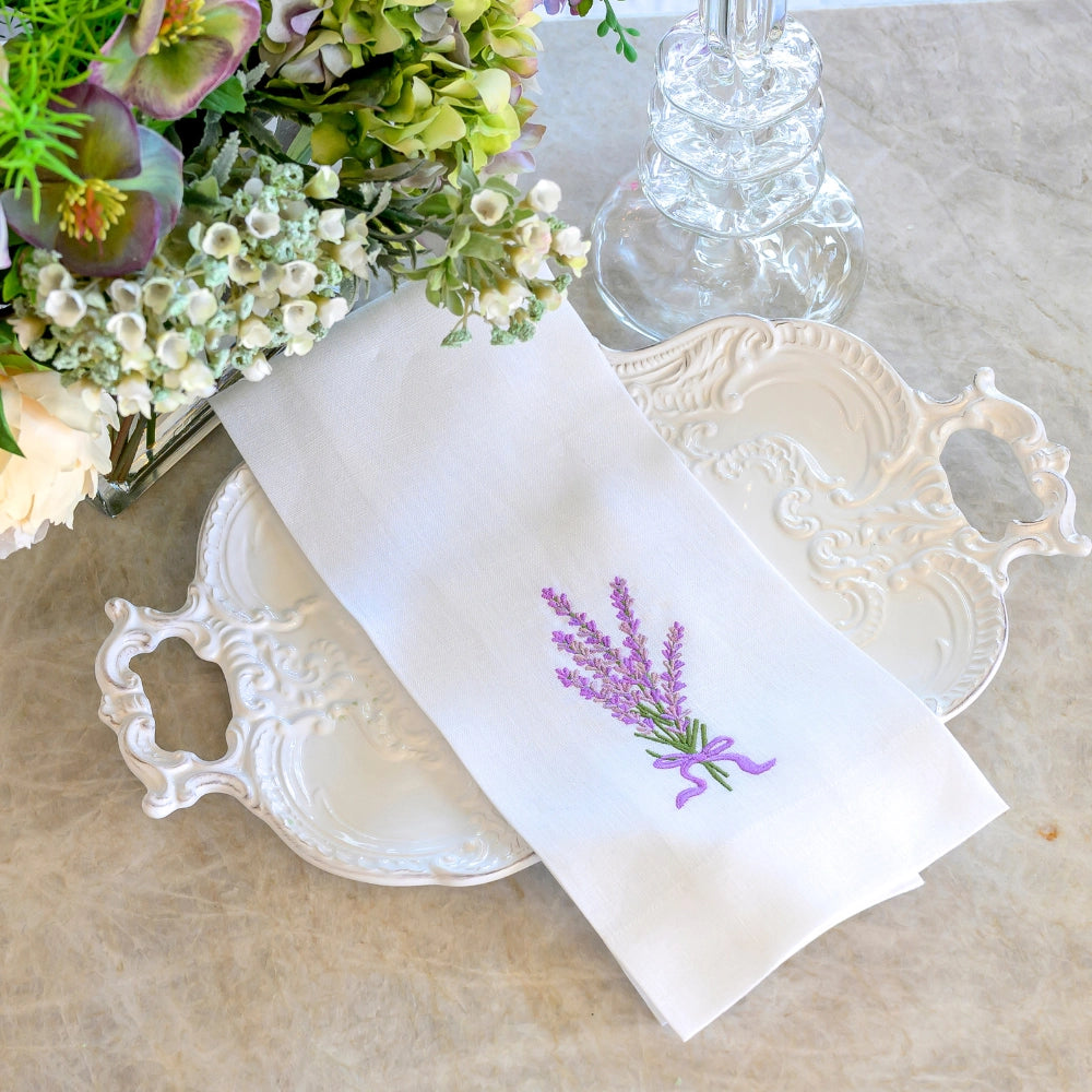 Lavender Bouquet Towel