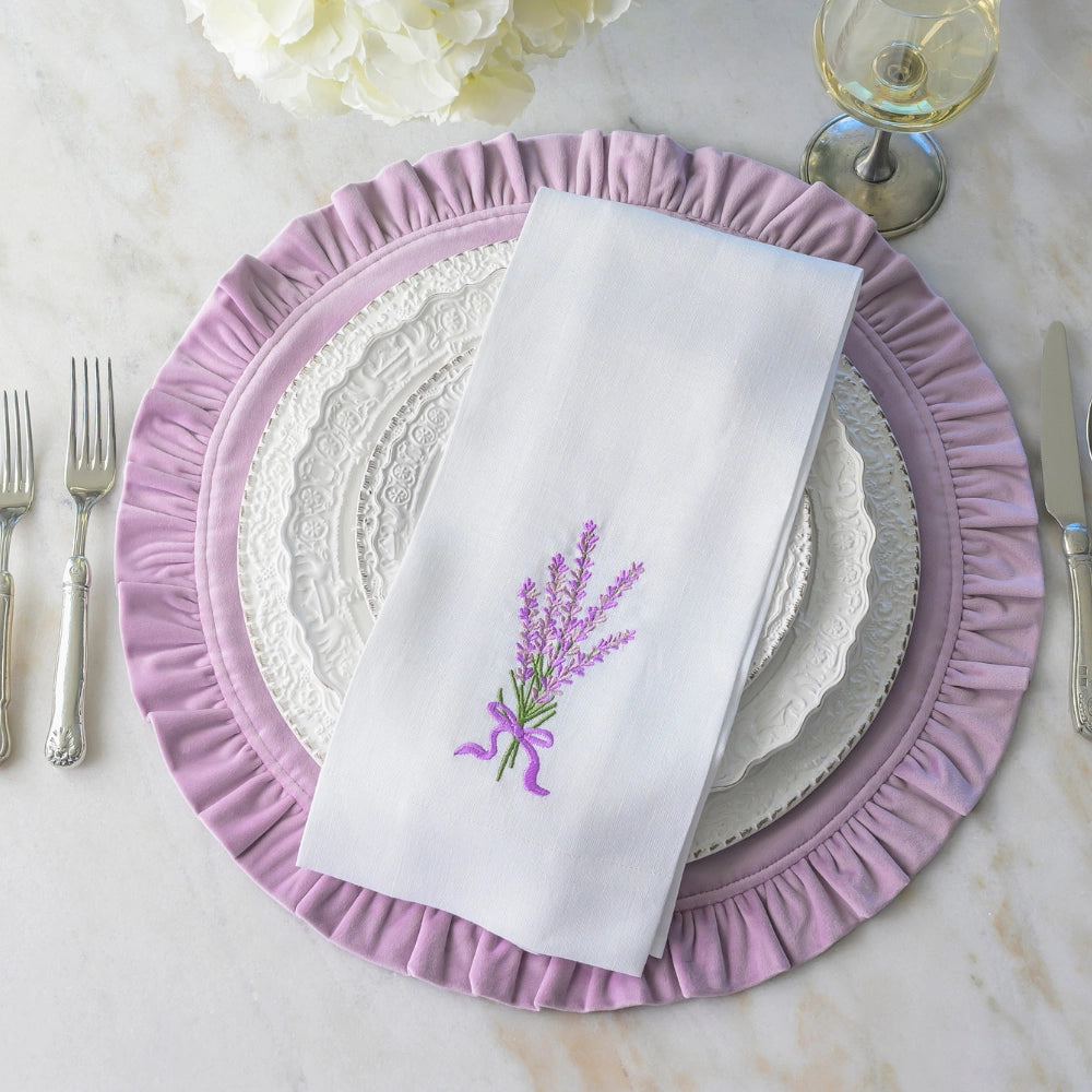 Lavender Bouquet Towel