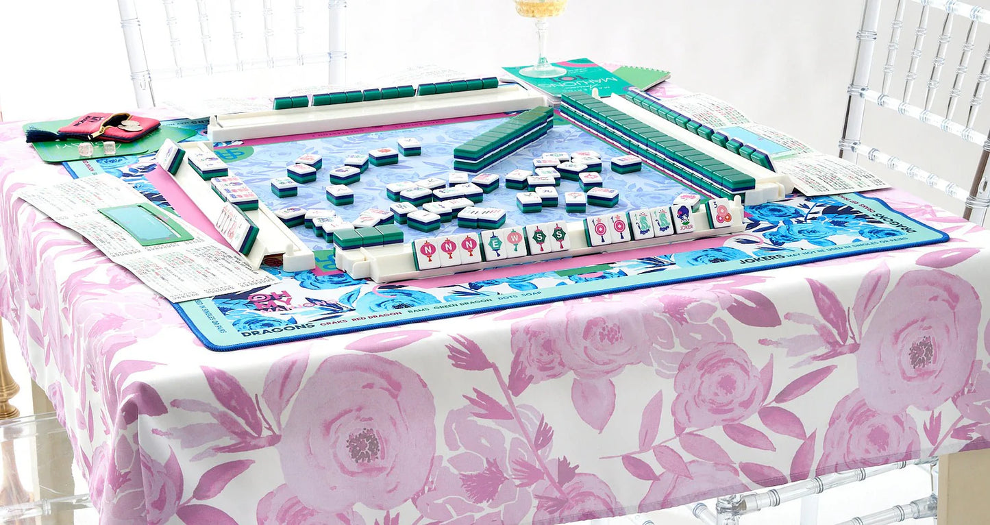 Instructional Mahjong Tablecloth