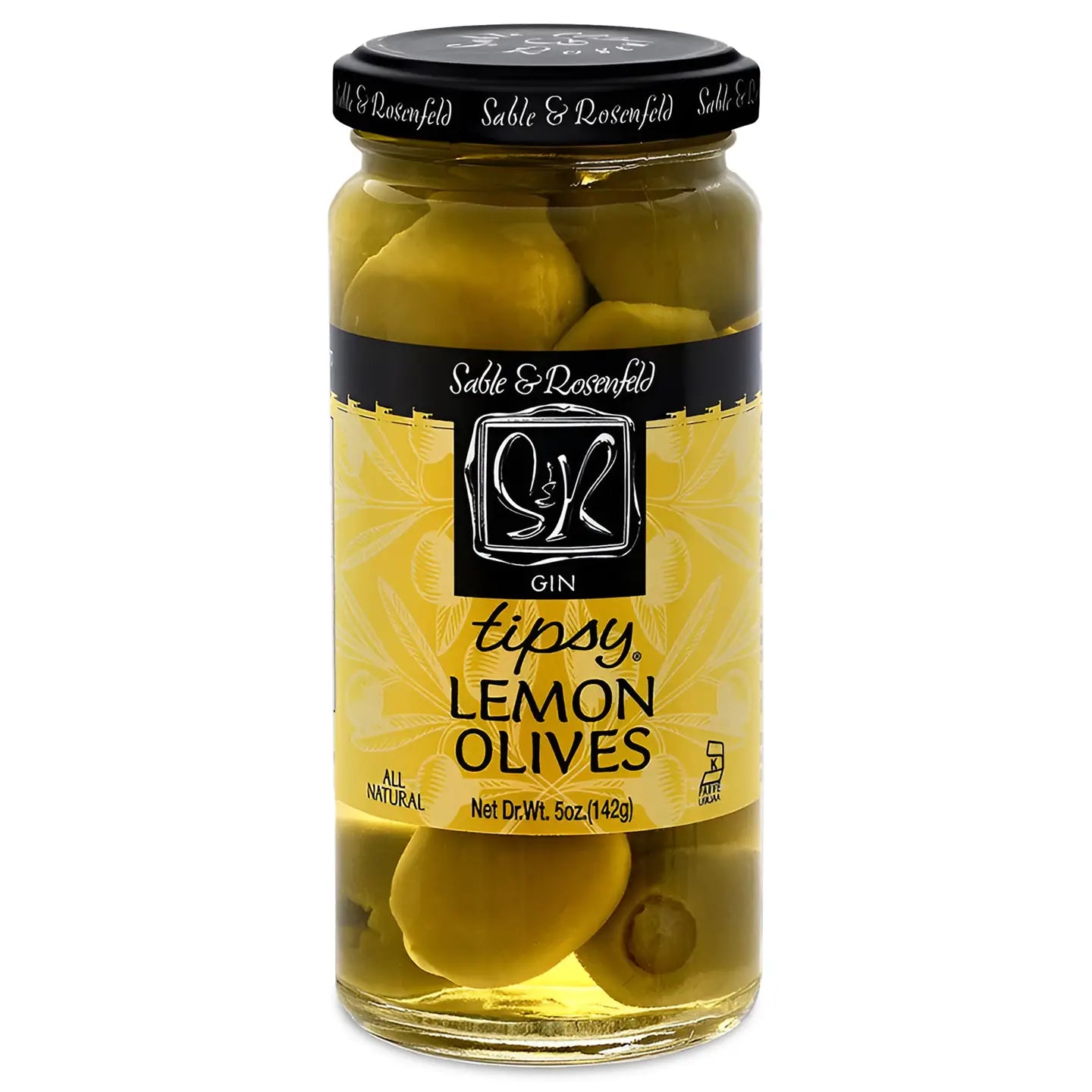 Sable & Rosenfeld Gin Lemon Tipsy Olives