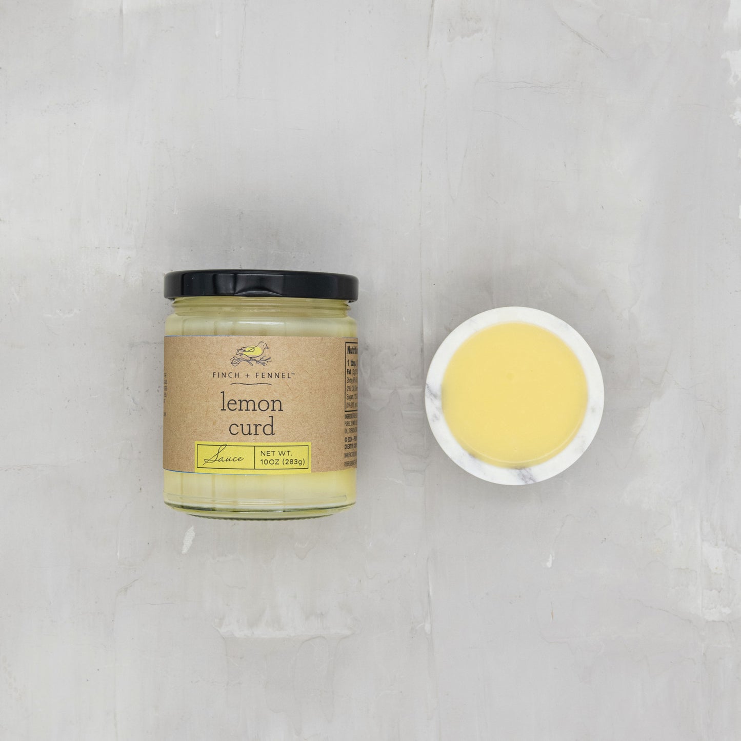 Finch + Fennel Lemon Curd Sauce