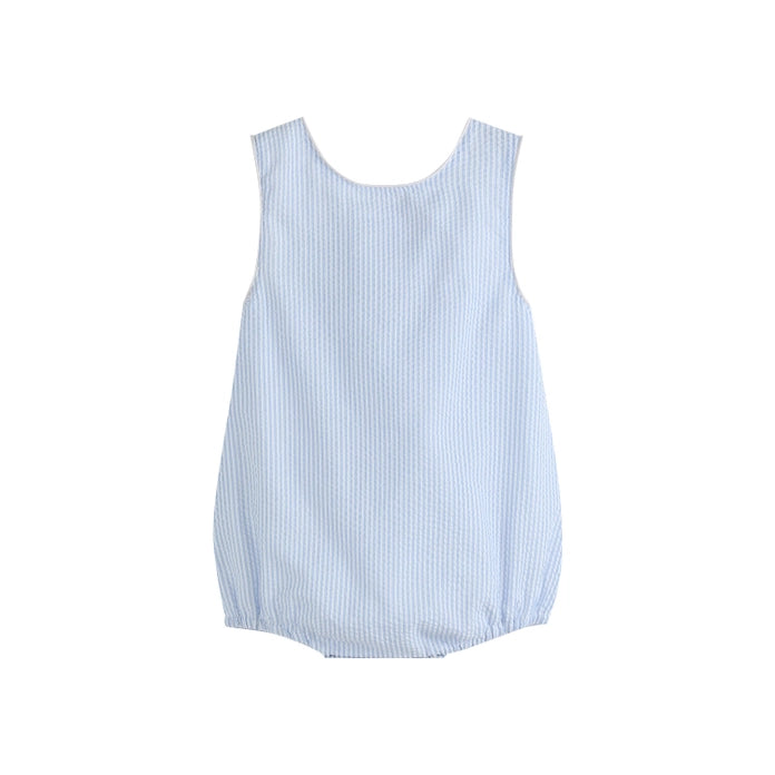 Light Blue Airplane Bubble Romper