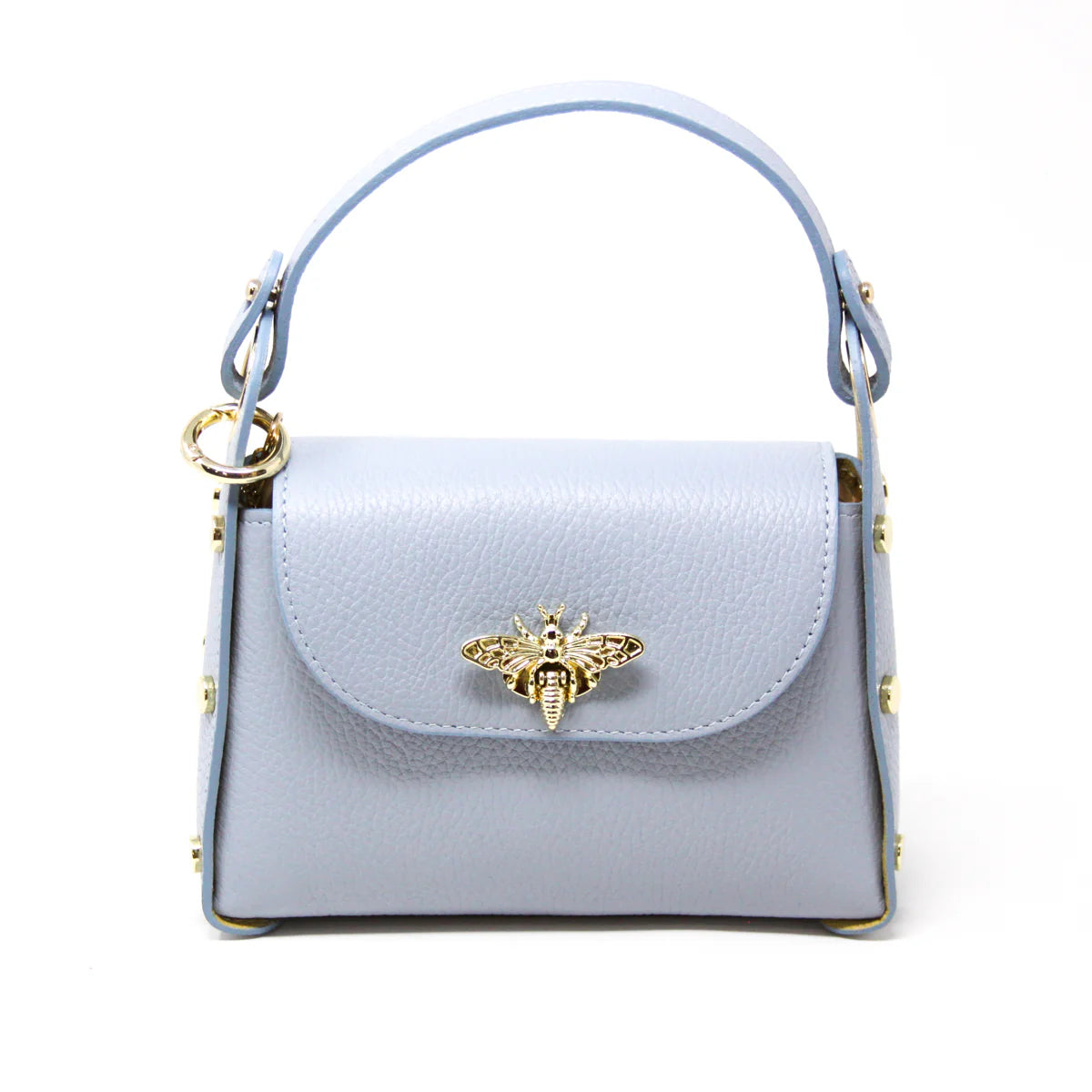 Genuine Italian Leather Bumblebee Mini Bag
