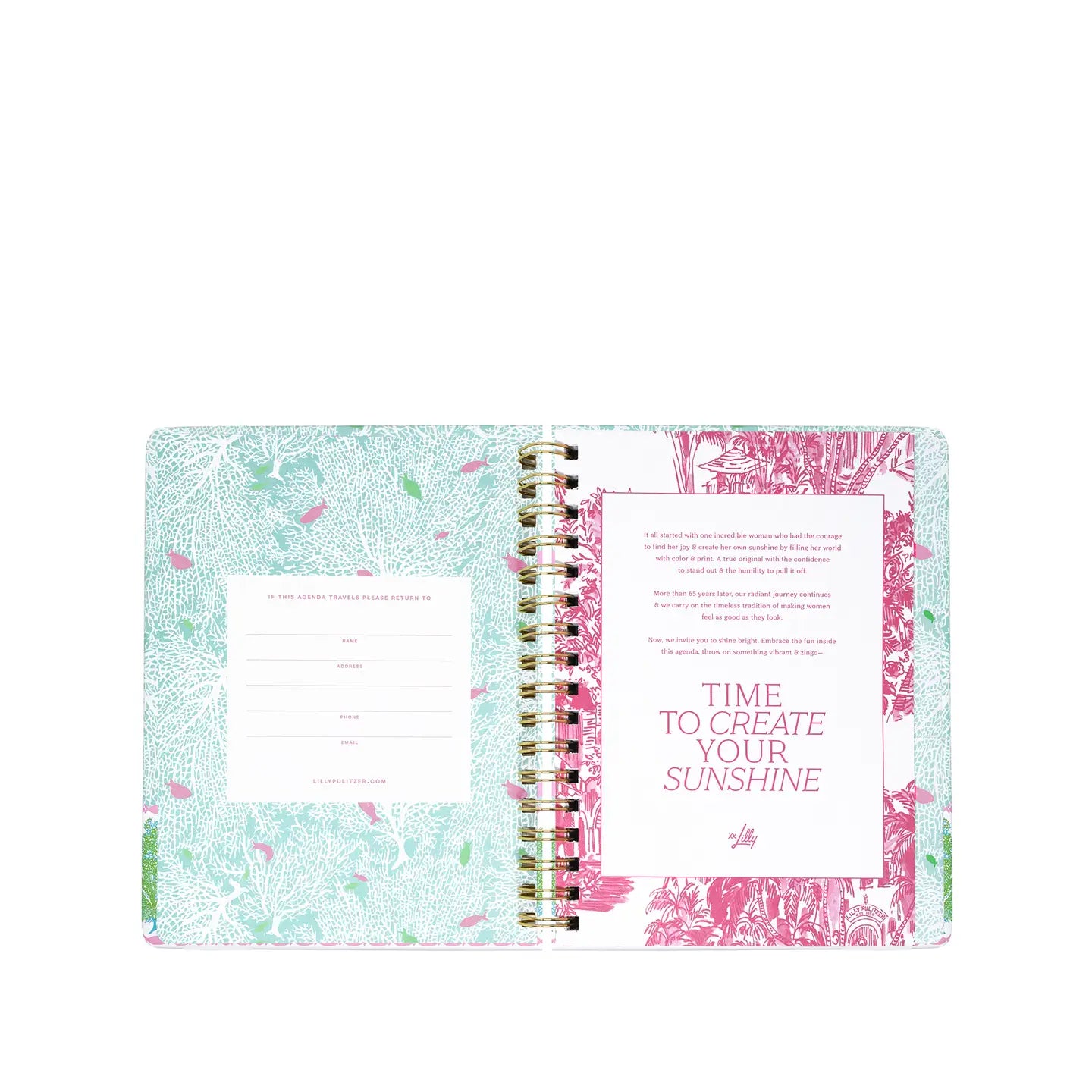 Lilly Pulitzer 2026-2027 17 Month Agenda