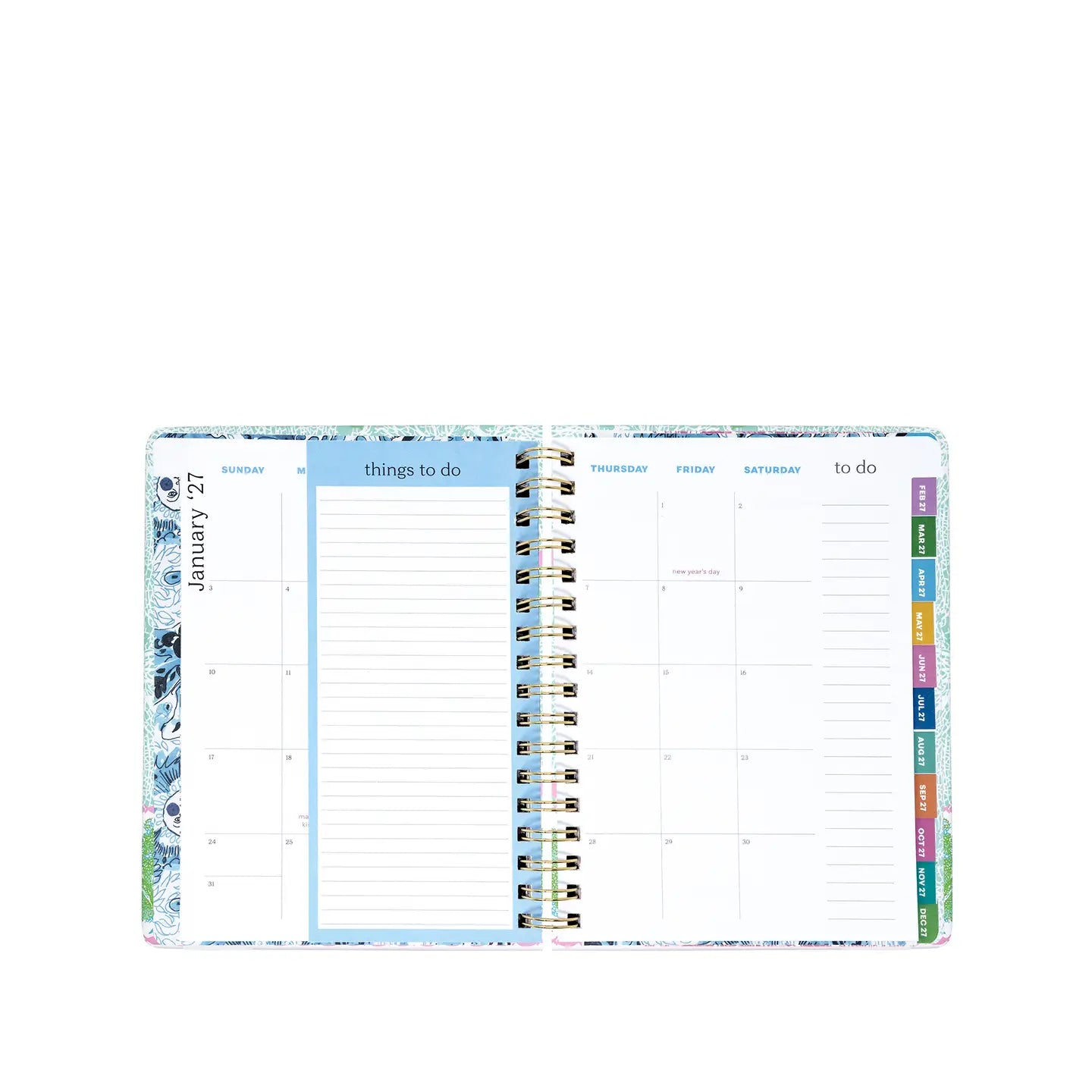 Lilly Pulitzer 2026-2027 17 Month Agenda
