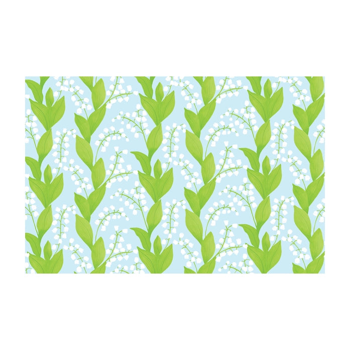 Lily of the Valley Paper Placemat Pad