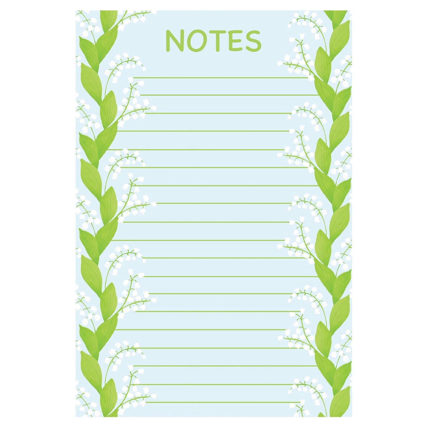 Lily of the Valley Notepad