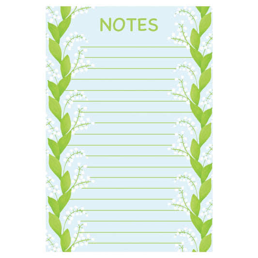 Lily of the Valley Notepad