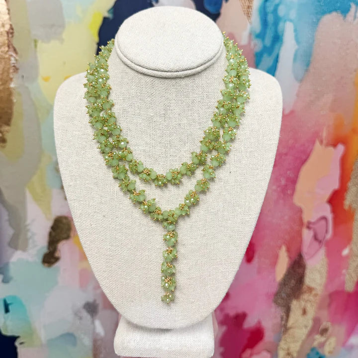 Medium Cluster Rosary Necklace