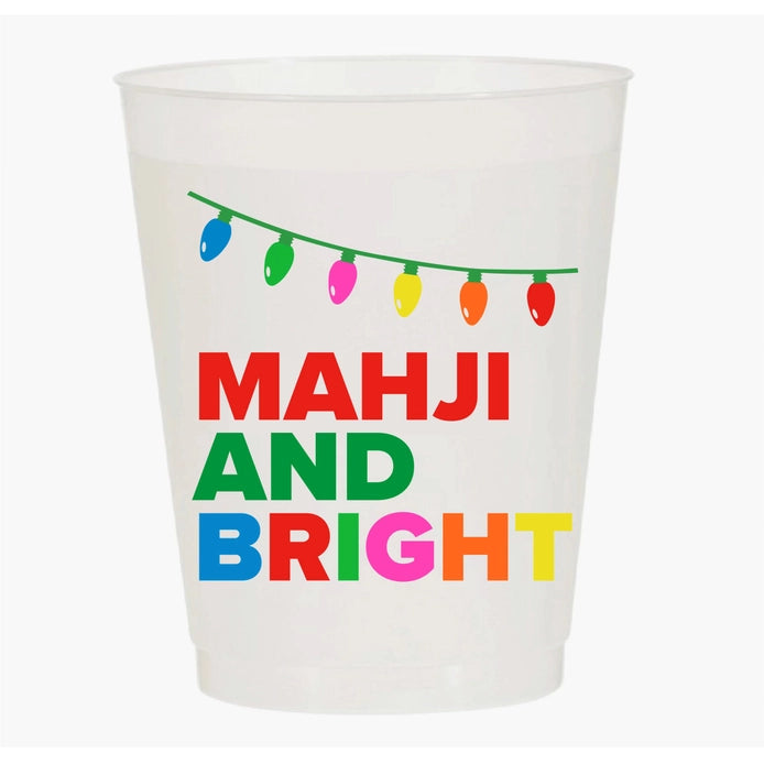 Mahji and Bright Mahjong Frost Flex Cups