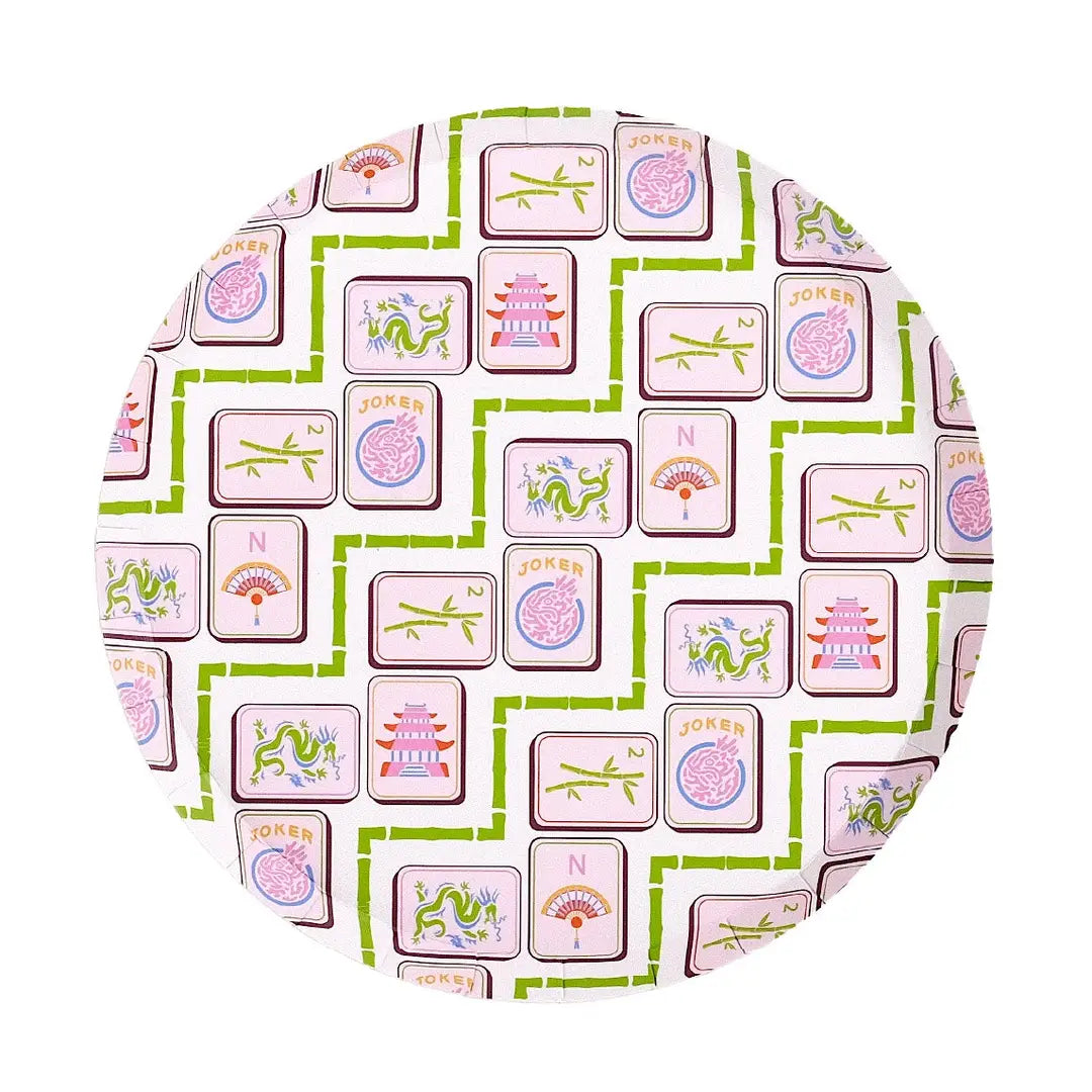Mahjong Dessert Plates