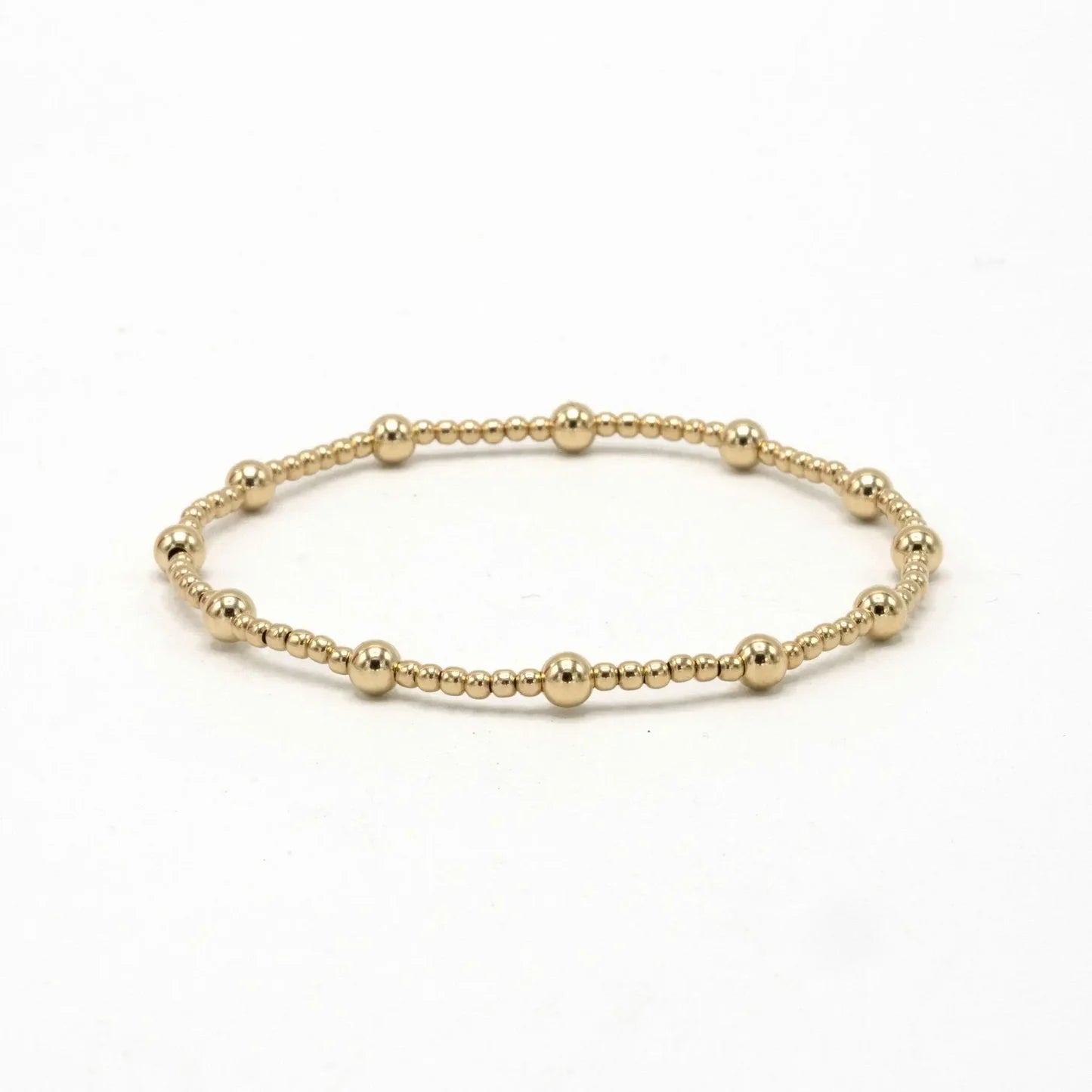 Malibu 2x4 14k Gold filled Beaded Bracelet
