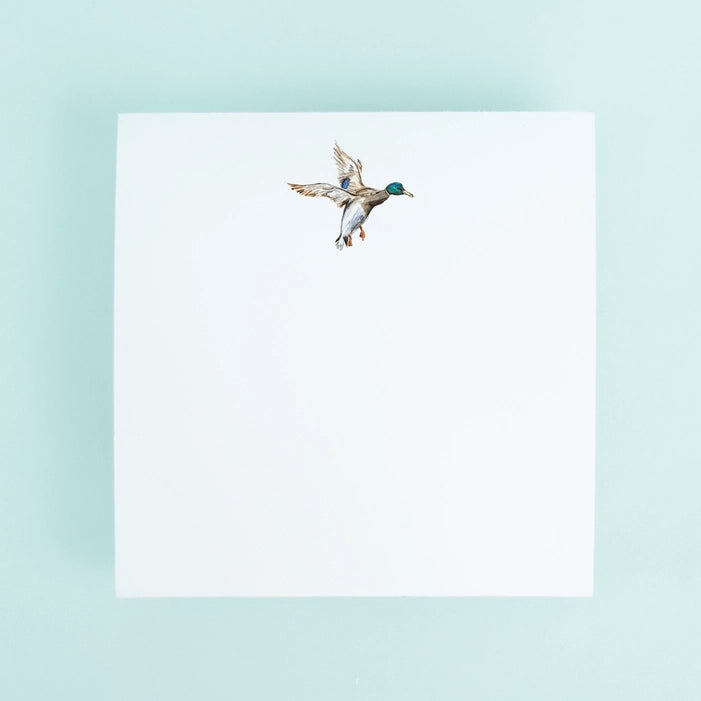 Mallard Duck in Flight Notepad – Deep South Home and Gifts