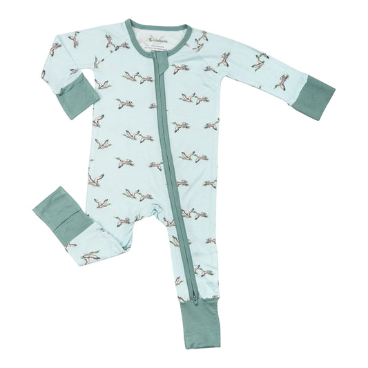 Quackin' Up Zipper One Piece Pajama