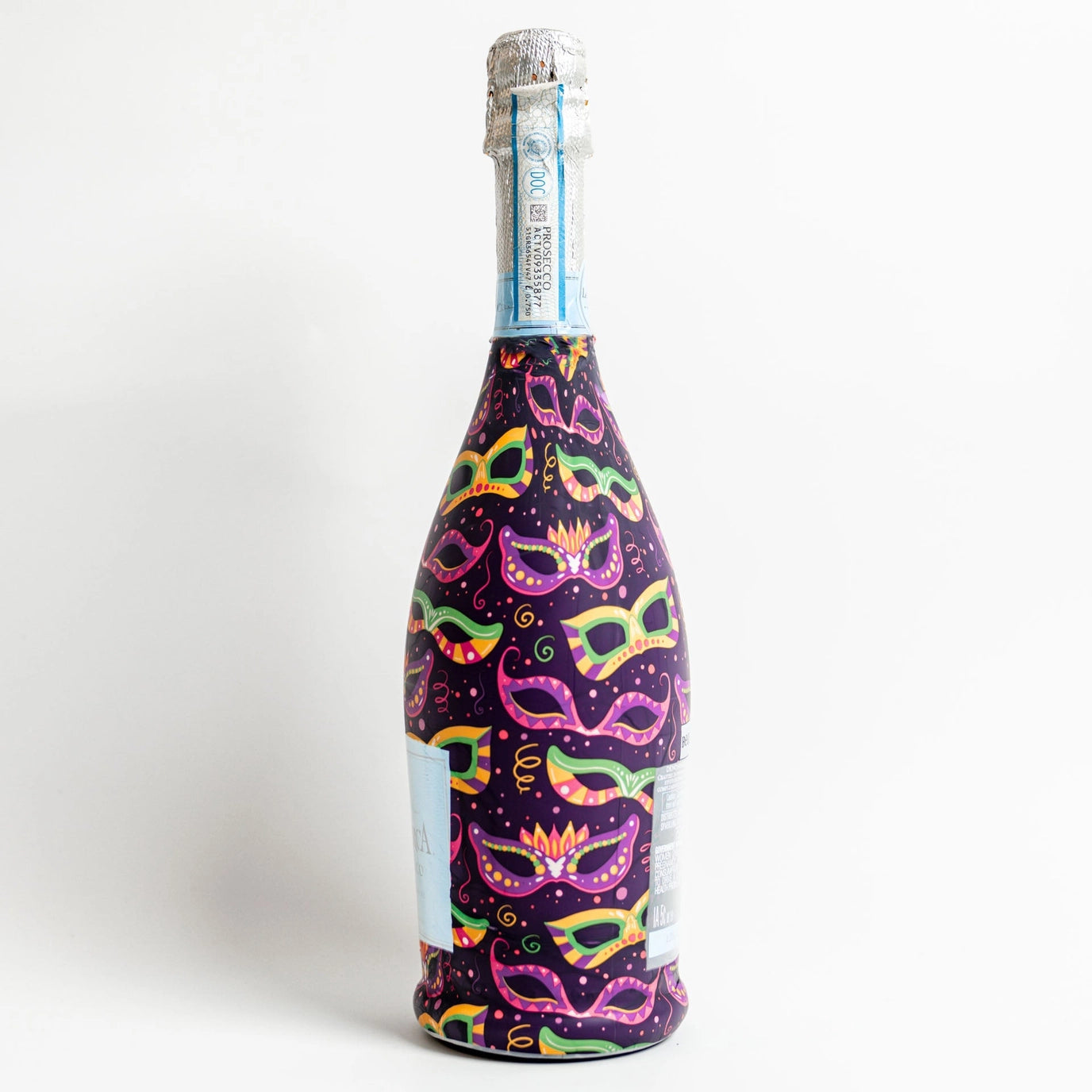 Beau Bottles Prosecco Wrap – Limited Edition Mardi Masquerade