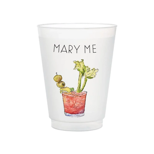 "Mary Me" Bloody Mary Frosted Cups