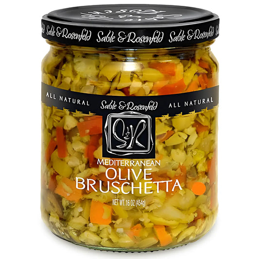 Sable & Rosenfeld Mediterranean Olive Bruschetta