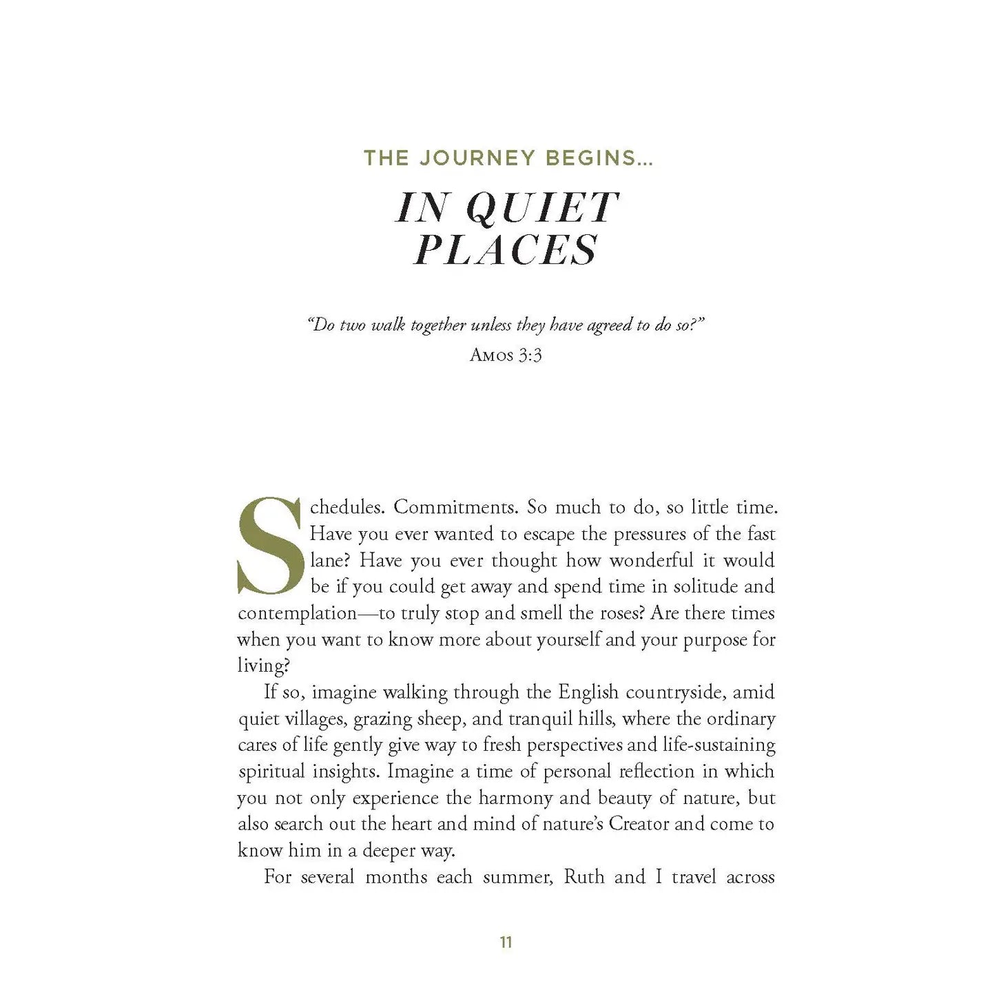 Meeting God in Quiet Places
