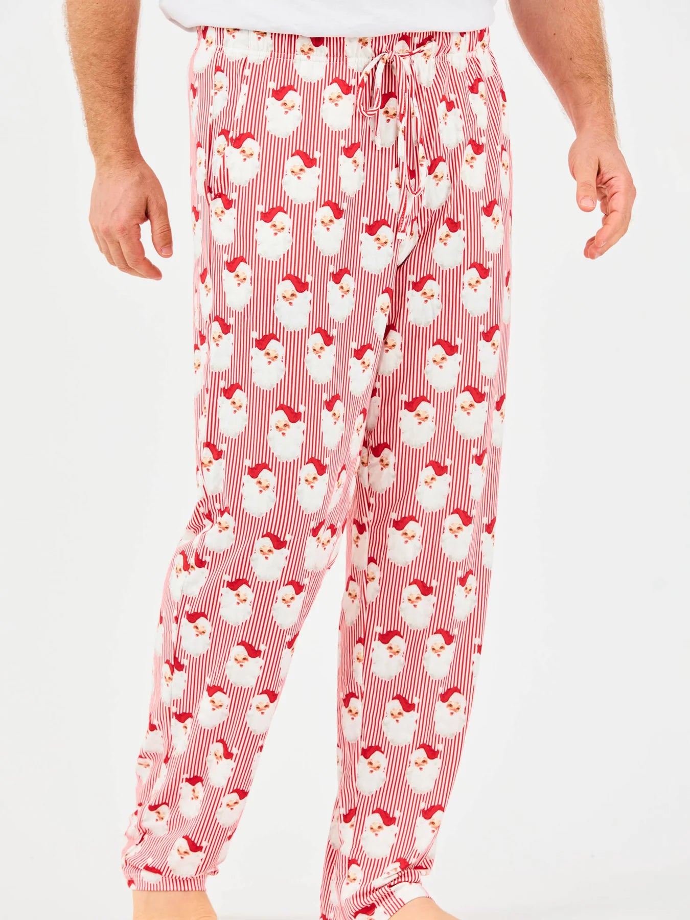 Men's Pajama Pants – Santa Baby Red