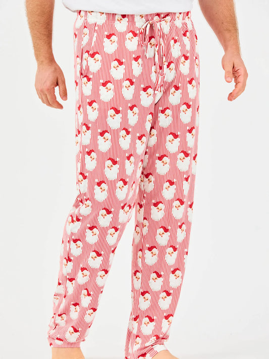 Men's Pajama Pants – Santa Baby Red