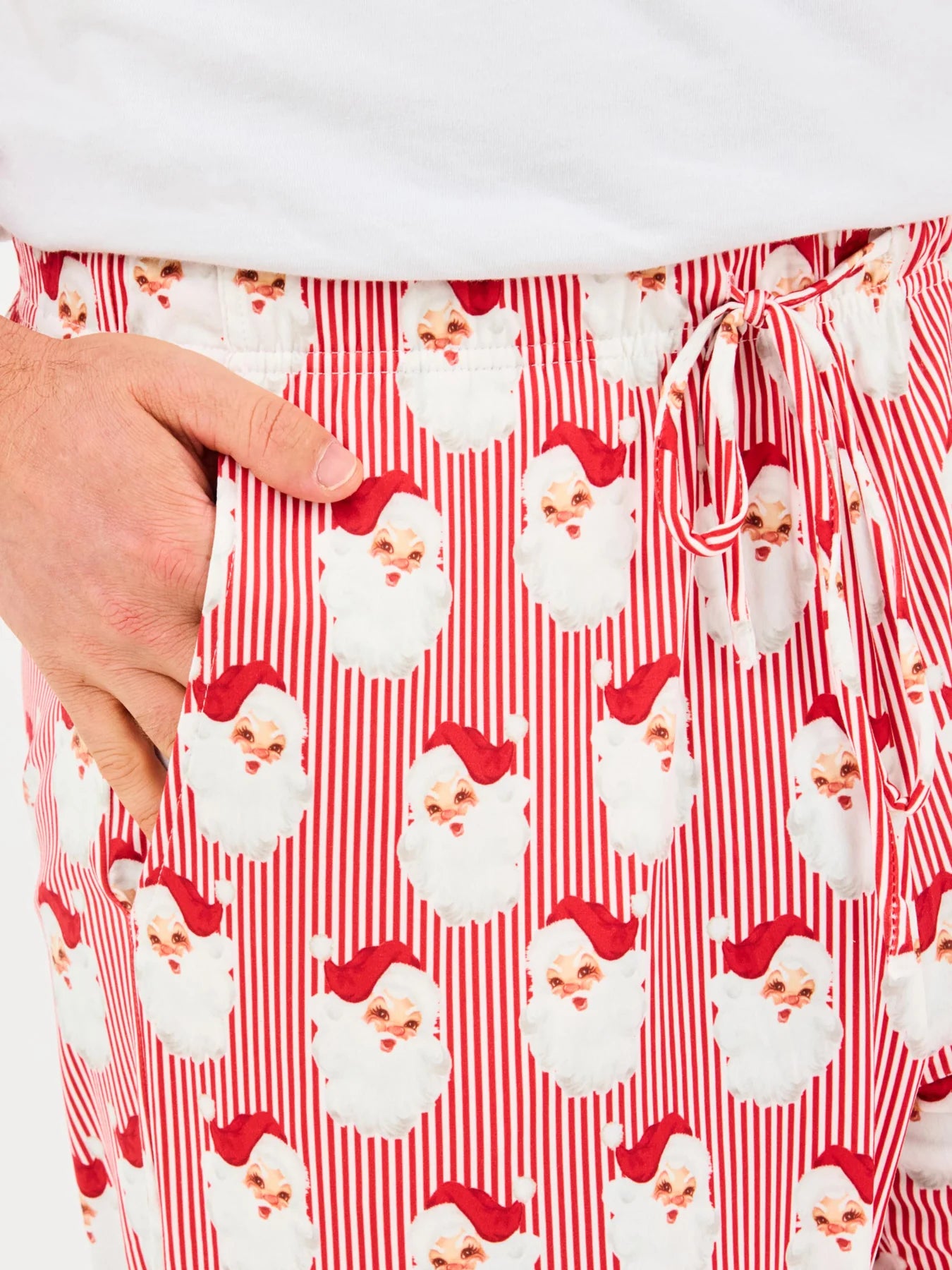 Men's Pajama Pants – Santa Baby Red