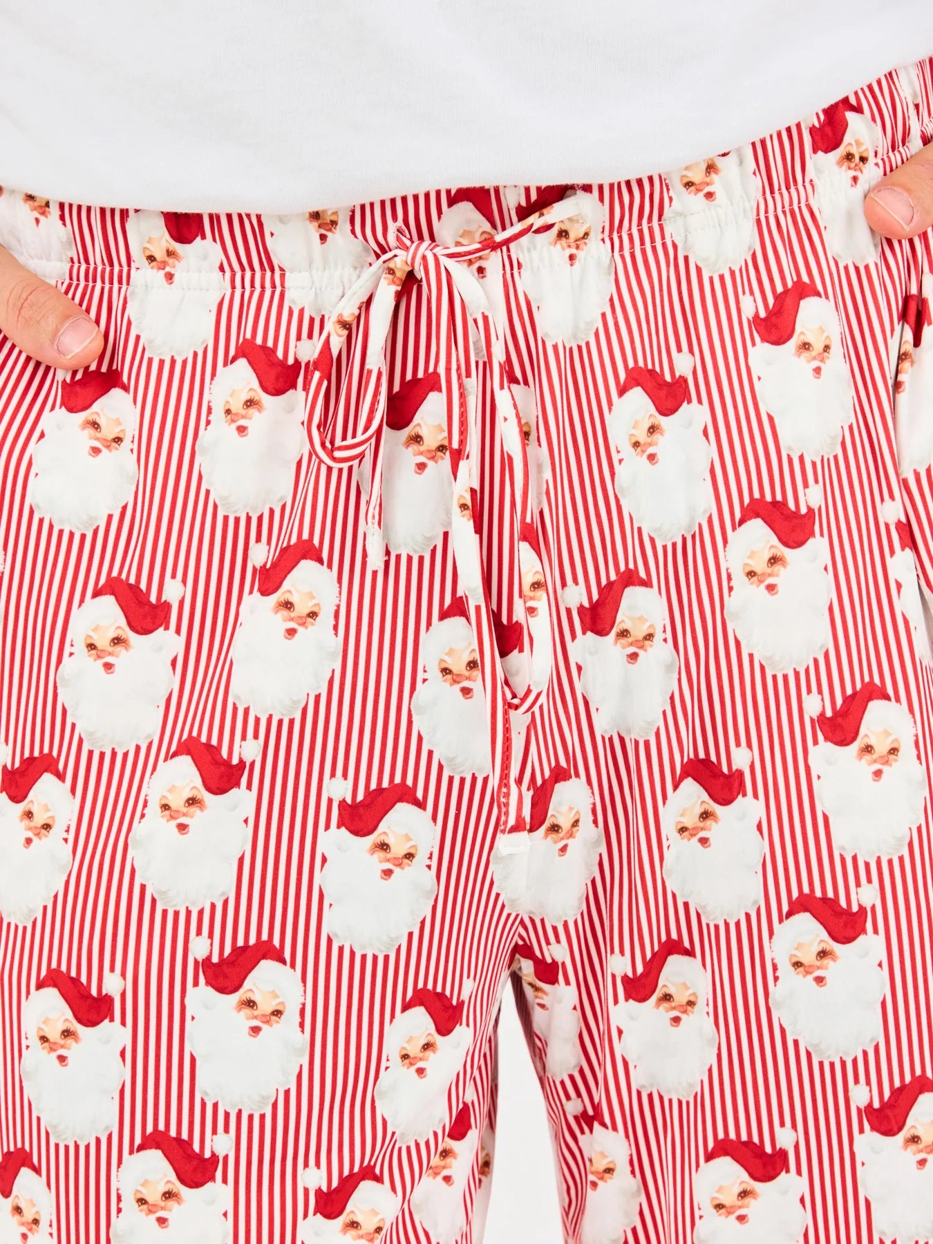Men's Pajama Pants – Santa Baby Red