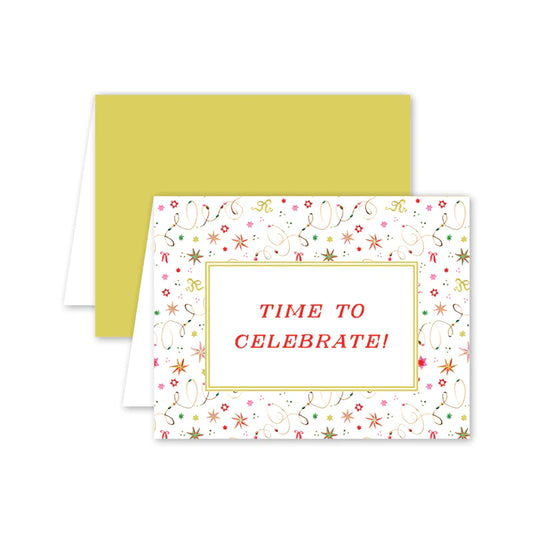 Merry Ribbons Celebrate Card