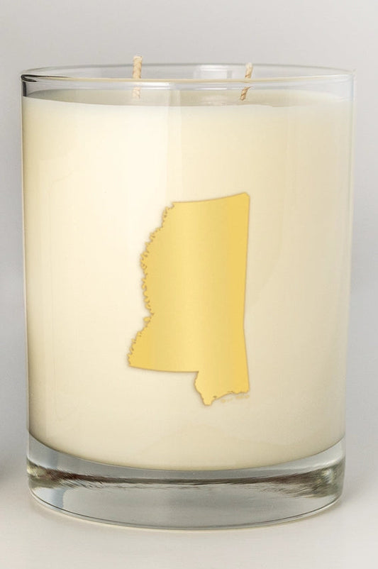 Hotty Toddy Cocktail Glass Candle