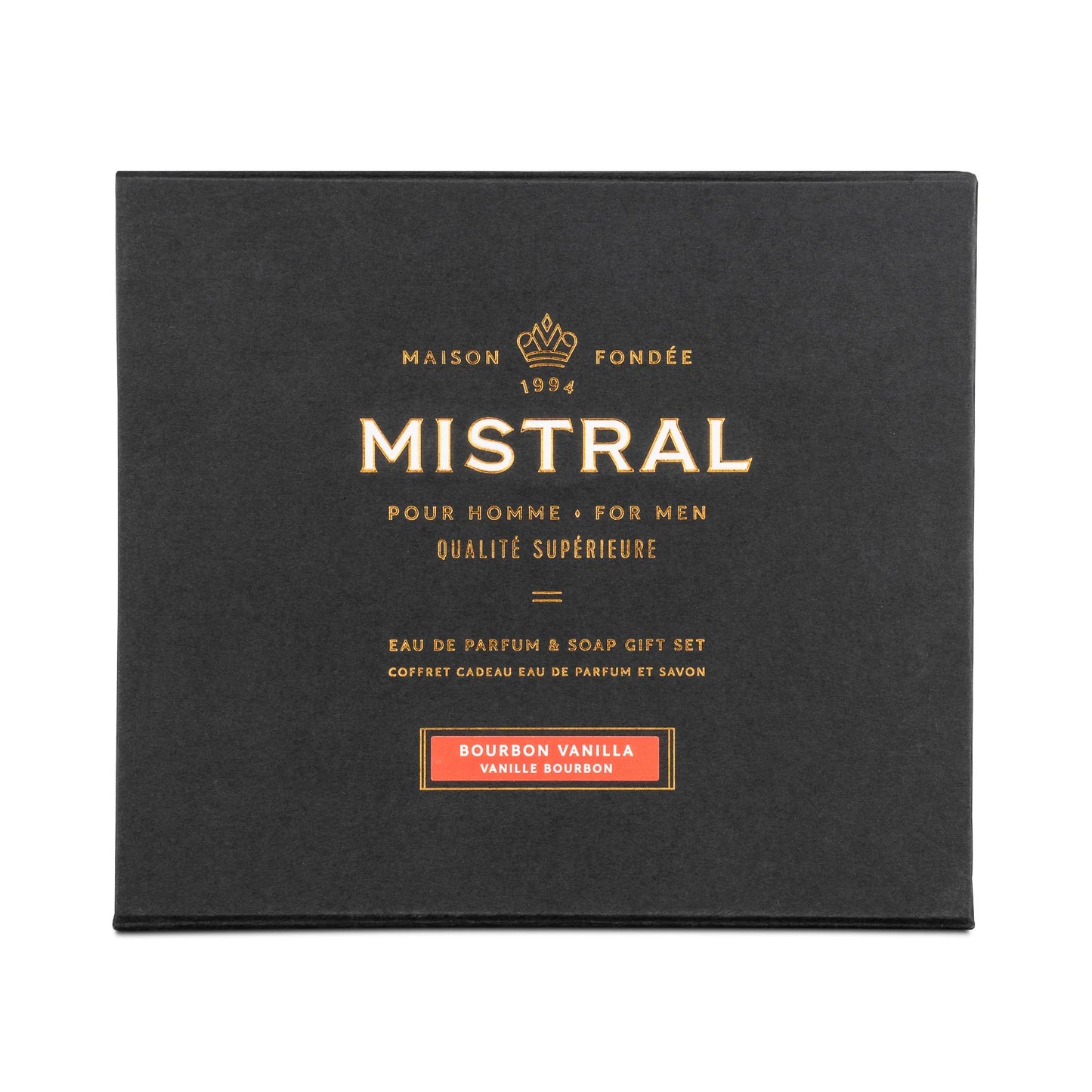 Mistral Bourbon Vanilla Eau de Parfum & Bar Soap Gift Set