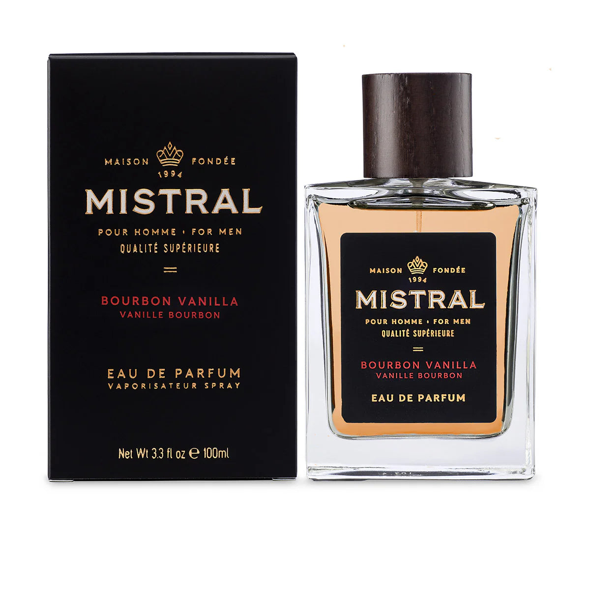 Mistral Bourbon Vanilla Eau de Parfum & Bar Soap Gift Set