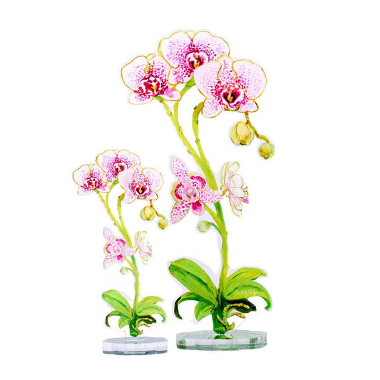Acrylic Moon Orchid Flower