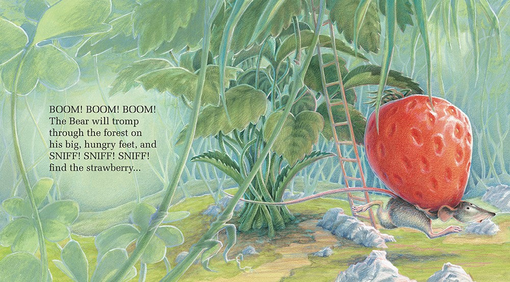The Little Mouse, the Red Ripe Strawberry, and the Big Hungry Bear Board Book