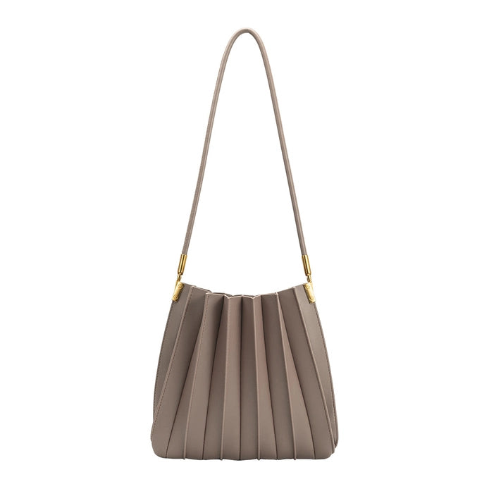 Carrie Pleated Shoulder Bag