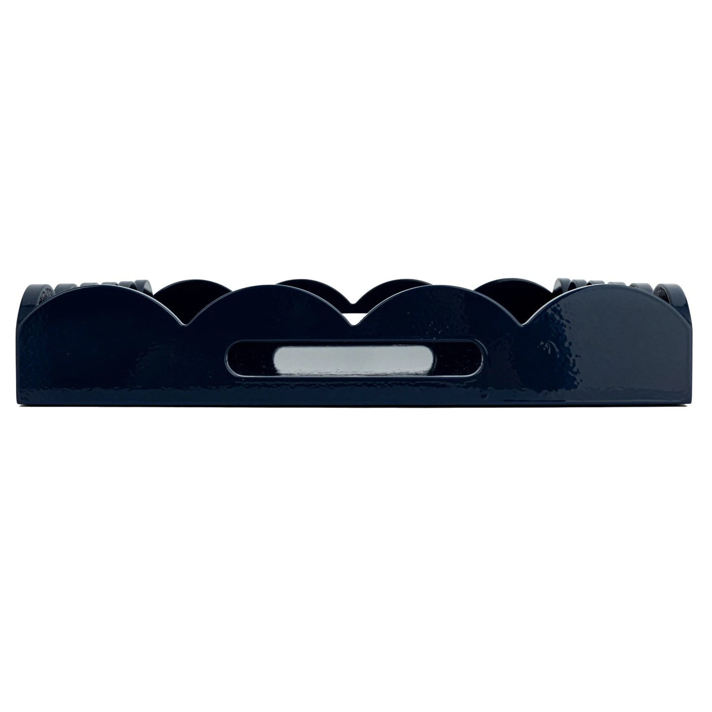 Lacquered Scalloped Tray