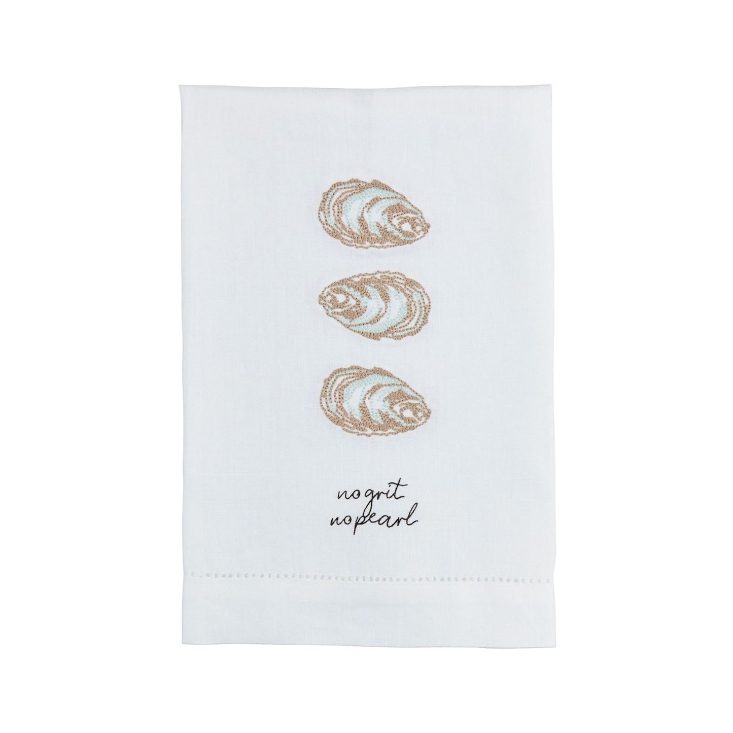 No Grit No Pearl Oyster Towel