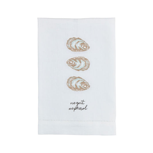 No Grit No Pearl Oyster Towel
