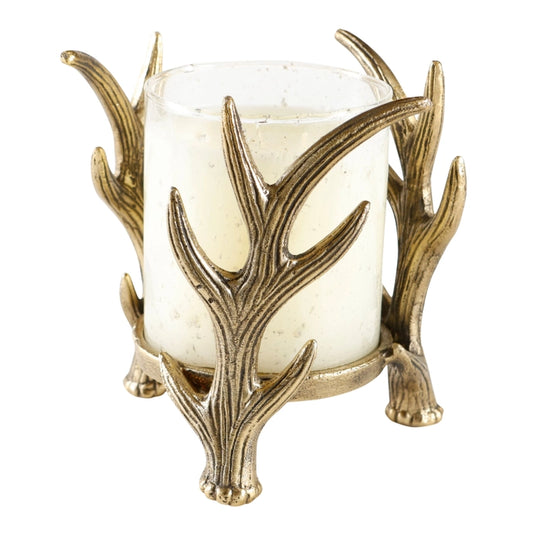 Noble Fir Handblown Glass Candle