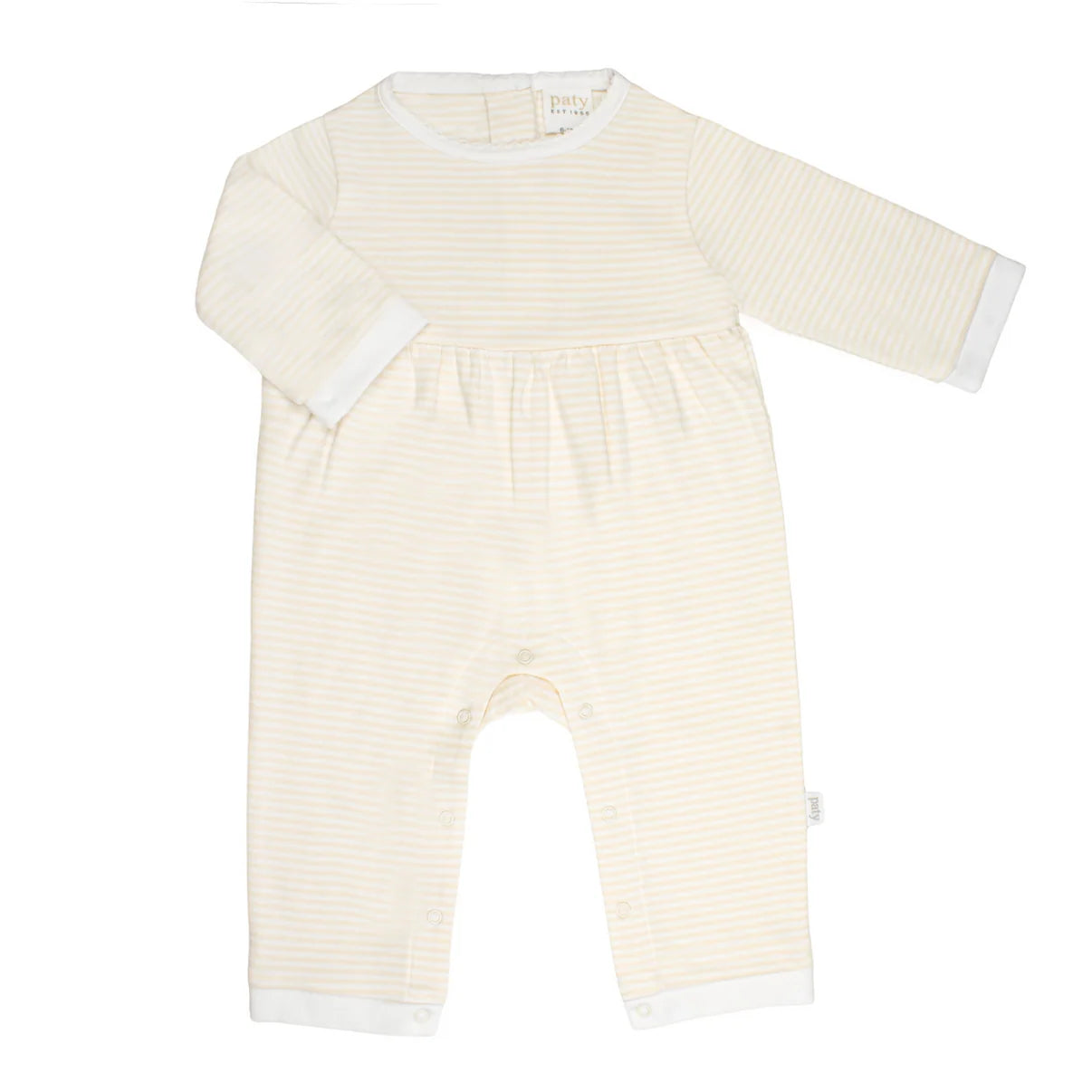 Paty Organic Cotton Striped Romper