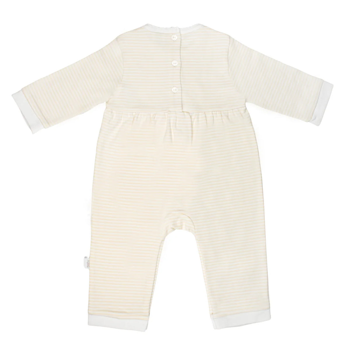 Paty Organic Cotton Striped Romper