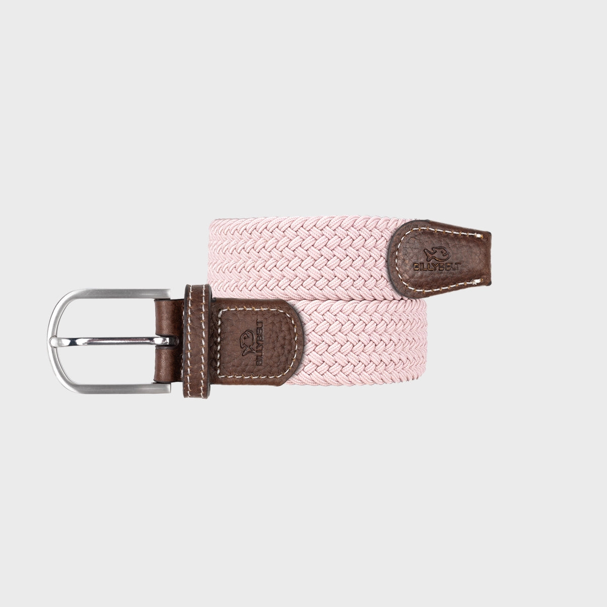 The Old Pink Elastic Woven Belt