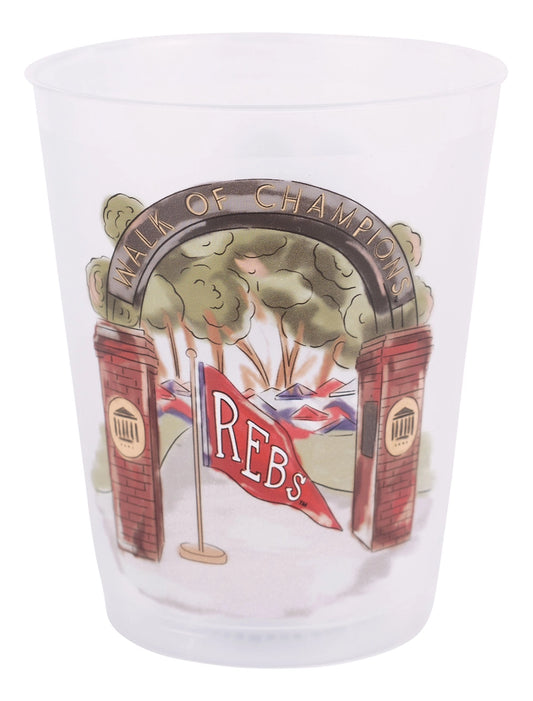 Ole Miss Mascot Frosted Cups